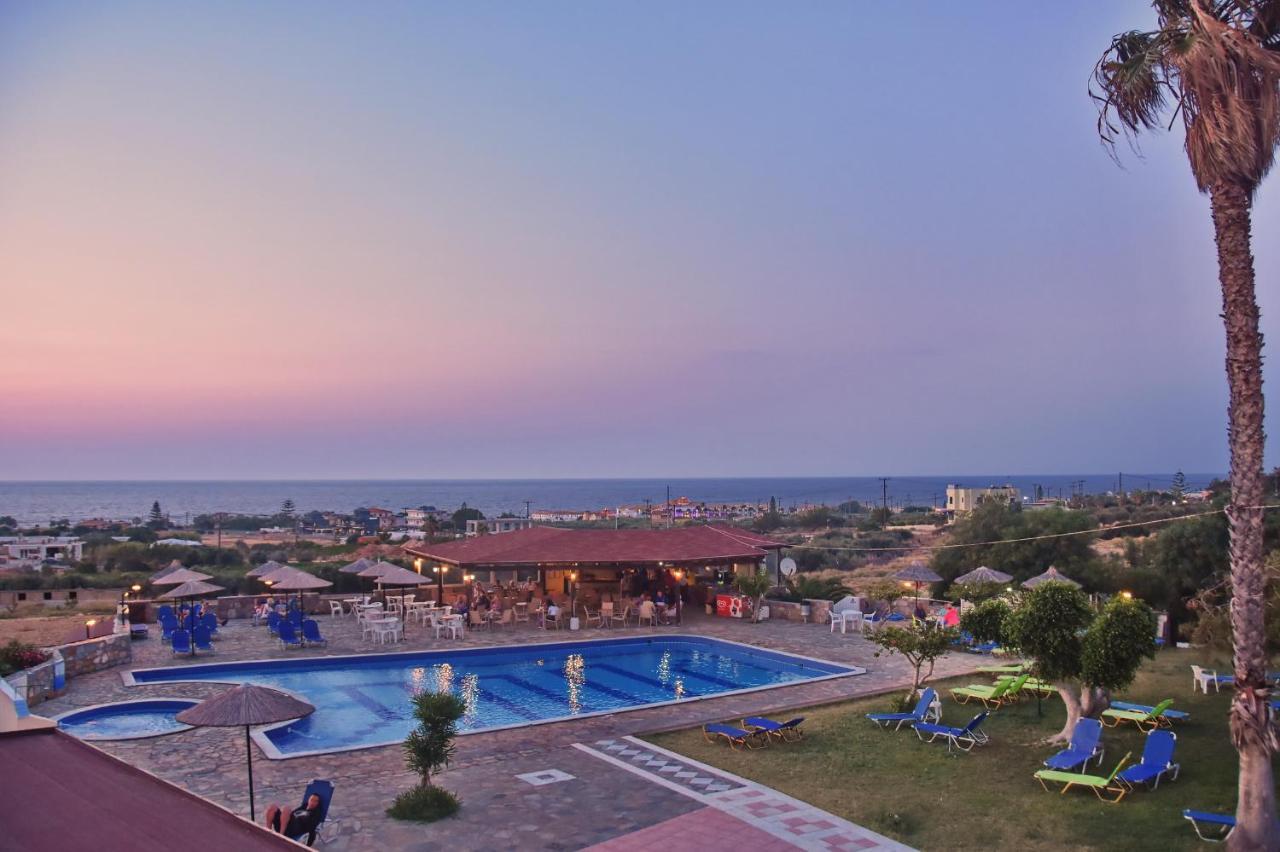 Ocean Heights View Hotel Anissaras Dış mekan fotoğraf